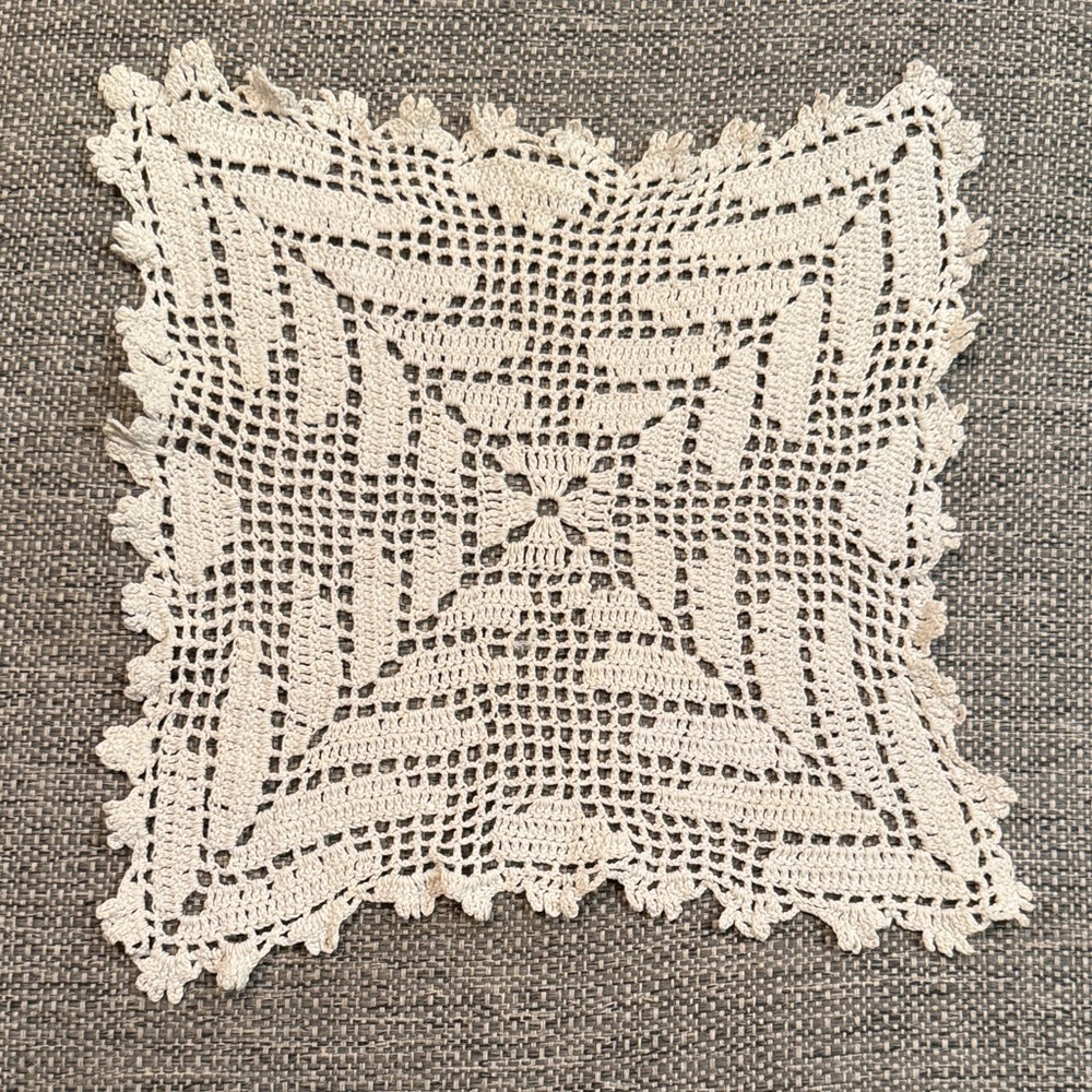 Handmade Crochet Lace Doily